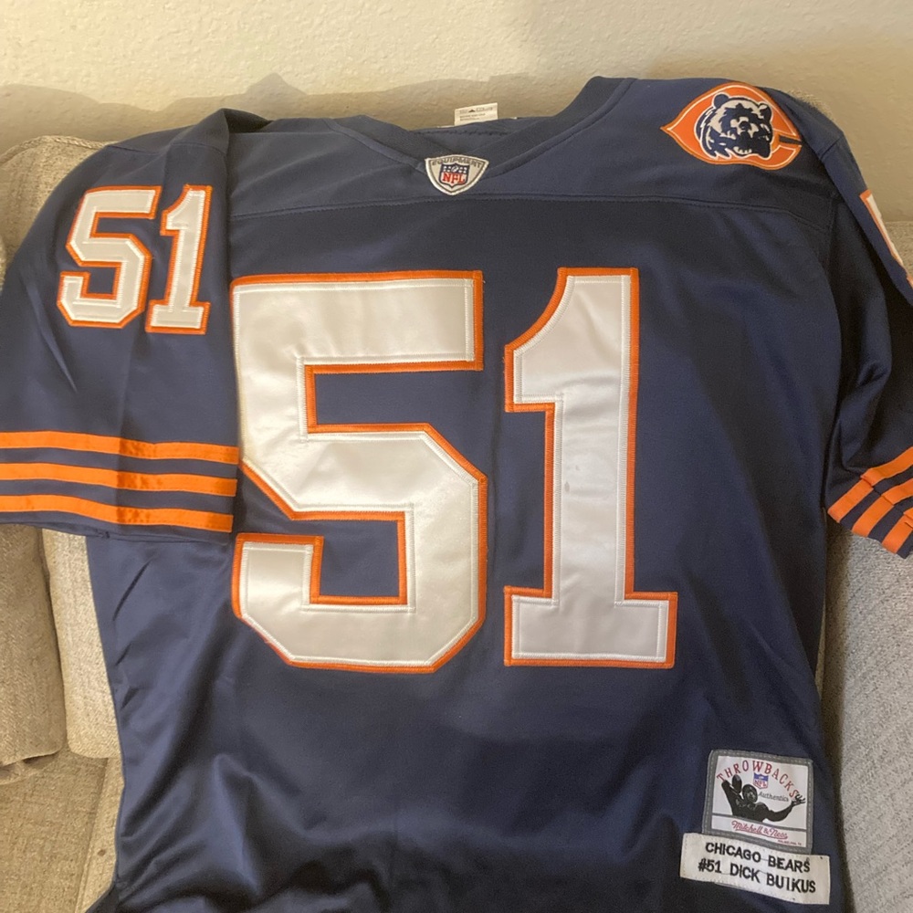 Mitchell & Ness Chicago Bears 1966 Dick Butkus Jersey Size 48 (XL)
